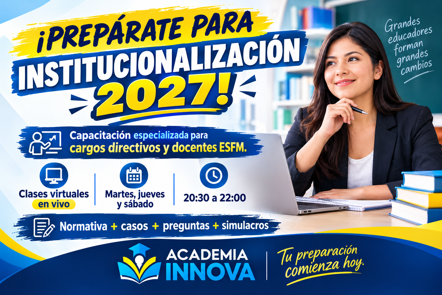 INSTITUCIONALIZACIÓN 2027